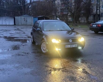 Синий Фольксваген Гольф, объемом двигателя 1.6 л и пробегом 200 тыс. км за 3750 $, фото 1 на Automoto.ua