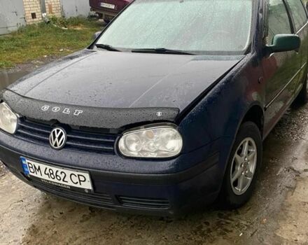 Синий Фольксваген Гольф, объемом двигателя 1.9 л и пробегом 300 тыс. км за 3900 $, фото 1 на Automoto.ua