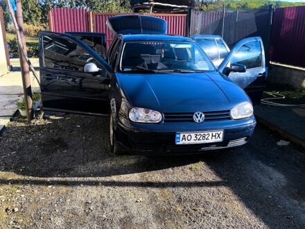 Фольксваген Гольф 1998 в Виноградове на Automoto.ua Синий Фольксваген Гольф, объемом двигателя 1.9 л и пробегом 297 тыс. км за 2950 $, фото 1 на Automoto.ua