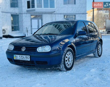 Синий Фольксваген Гольф, объемом двигателя 1.39 л и пробегом 340 тыс. км за 3450 $, фото 1 на Automoto.ua