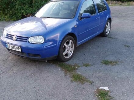 Фольксваген Гольф 1999 у Долинской на Automoto.ua Синій Фольксваген Гольф, об'ємом двигуна 1.6 л та пробігом 330 тис. км за 3500 $, фото 1 на Automoto.ua