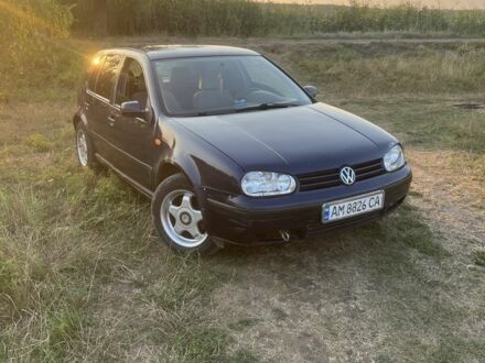 Фольксваген Гольф 1999 у Славянске на Automoto.ua Синій Фольксваген Гольф, об'ємом двигуна 1.4 л та пробігом 341 тис. км за 1634 $, фото 1 на Automoto.ua