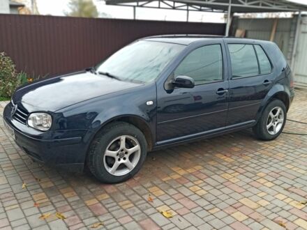 Синий Фольксваген Гольф, объемом двигателя 1.9 л и пробегом 250 тыс. км за 3750 $, фото 1 на Automoto.ua