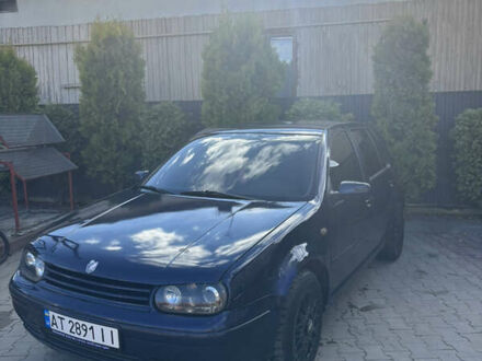 Синий Фольксваген Гольф, объемом двигателя 1.9 л и пробегом 238 тыс. км за 4000 $, фото 1 на Automoto.ua