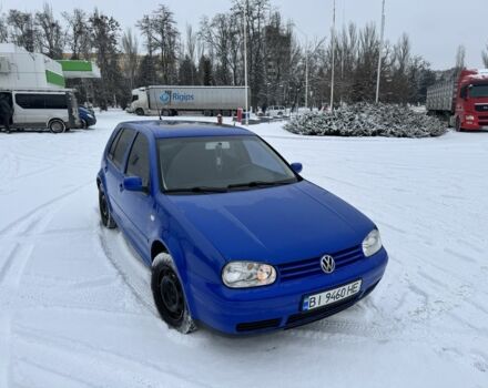 Синий Фольксваген Гольф, объемом двигателя 2 л и пробегом 290 тыс. км за 4000 $, фото 1 на Automoto.ua