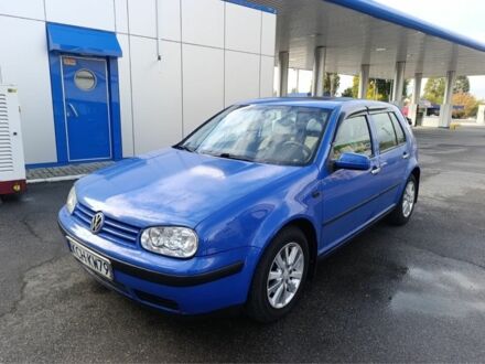 Синий Фольксваген Гольф, объемом двигателя 1.9 л и пробегом 300 тыс. км за 2616 $, фото 1 на Automoto.ua