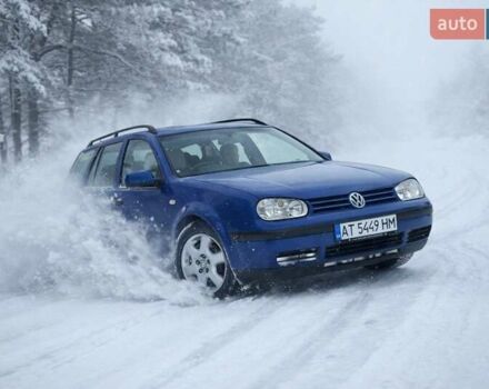 Синий Фольксваген Гольф, объемом двигателя 1.6 л и пробегом 251 тыс. км за 4350 $, фото 1 на Automoto.ua