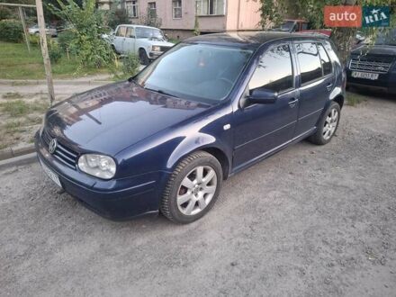 Синий Фольксваген Гольф, объемом двигателя 1.78 л и пробегом 478 тыс. км за 3400 $, фото 1 на Automoto.ua
