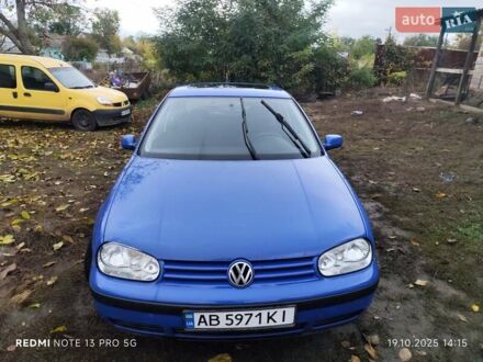 Фольксваген Гольф 1999 в Тростянце на Automoto.ua Синий Фольксваген Гольф, объемом двигателя 1.6 л и пробегом 249 тыс. км за 3200 $, фото 1 на Automoto.ua