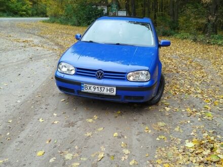 Синій Фольксваген Гольф, об'ємом двигуна 1.6 л та пробігом 226 тис. км за 3700 $, фото 1 на Automoto.ua