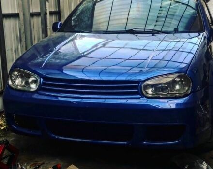 Синий Фольксваген Гольф, объемом двигателя 1.4 л и пробегом 430 тыс. км за 3400 $, фото 1 на Automoto.ua