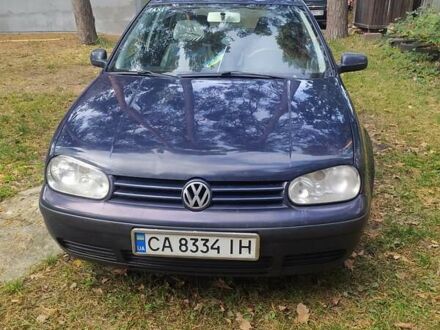 Синий Фольксваген Гольф, объемом двигателя 1.9 л и пробегом 280 тыс. км за 3400 $, фото 1 на Automoto.ua