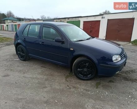 Синий Фольксваген Гольф, объемом двигателя 1.9 л и пробегом 445 тыс. км за 1300 $, фото 1 на Automoto.ua