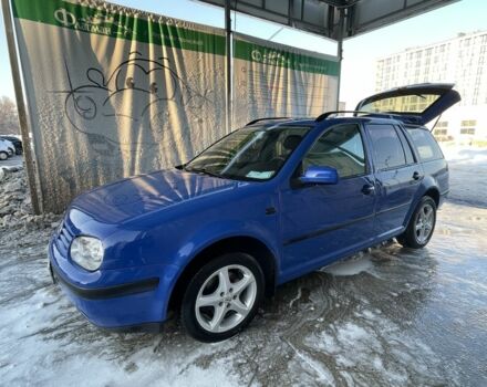 Синий Фольксваген Гольф, объемом двигателя 1.4 л и пробегом 249 тыс. км за 3750 $, фото 1 на Automoto.ua