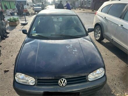 Синий Фольксваген Гольф, объемом двигателя 1.9 л и пробегом 250 тыс. км за 1800 $, фото 1 на Automoto.ua