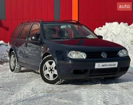 Синий Фольксваген Гольф, объемом двигателя 1.9 л и пробегом 349 тыс. км за 3790 $, фото 1 на Automoto.ua