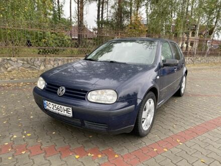 Фольксваген Гольф 2000 в Маневичах на Automoto.ua Синий Фольксваген Гольф, объемом двигателя 1.6 л и пробегом 275 тыс. км за 3600 $, фото 1 на Automoto.ua