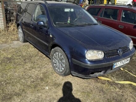 Синий Фольксваген Гольф, объемом двигателя 1.9 л и пробегом 200 тыс. км за 2700 $, фото 1 на Automoto.ua