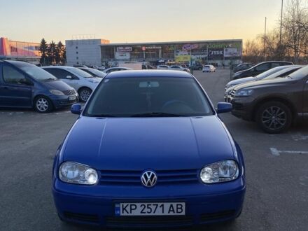 Фольксваген Гольф 2000 в Запорожье на Automoto.ua Синий Фольксваген Гольф, объемом двигателя 1.4 л и пробегом 205 тыс. км за 3500 $, фото 1 на Automoto.ua