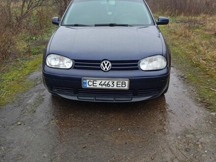 Синий Фольксваген Гольф, объемом двигателя 1.9 л и пробегом 360 тыс. км за 4200 $, фото 1 на Automoto.ua