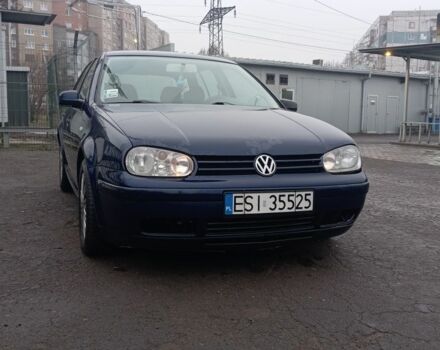 Синий Фольксваген Гольф, объемом двигателя 1.9 л и пробегом 338 тыс. км за 2100 $, фото 1 на Automoto.ua