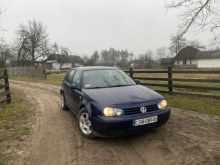 Синій Фольксваген Гольф, об'ємом двигуна 1.9 л та пробігом 308 тис. км за 1999 $, фото 1 на Automoto.ua