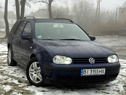 Синій Фольксваген Гольф, об'ємом двигуна 1.6 л та пробігом 218 тис. км за 4200 $, фото 1 на Automoto.ua