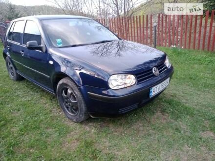 Фольксваген Гольф 2000 в Надворной на Automoto.ua Синий Фольксваген Гольф, объемом двигателя 1.4 л и пробегом 208 тыс. км за 3333 $, фото 1 на Automoto.ua