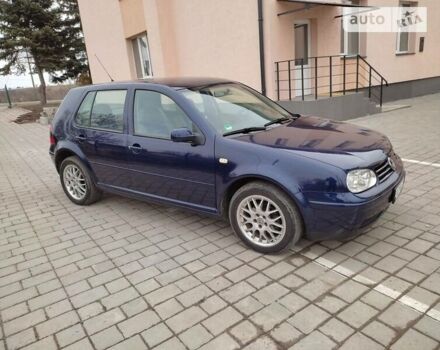 Синий Фольксваген Гольф, объемом двигателя 1.6 л и пробегом 280 тыс. км за 2900 $, фото 1 на Automoto.ua