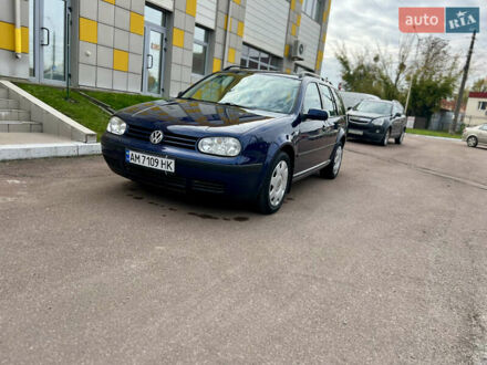 Фольксваген Гольф 2000 в Житомире на Automoto.ua Синий Фольксваген Гольф, объемом двигателя 1.6 л и пробегом 228 тыс. км за 4150 $, фото 1 на Automoto.ua