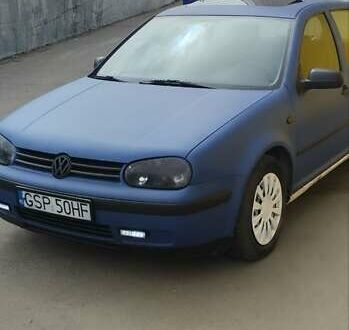 Фольксваген Гольф 2000 в Прилуках на Automoto.ua Синий Фольксваген Гольф, объемом двигателя 1.9 л и пробегом 300 тыс. км за 2100 $, фото 1 на Automoto.ua