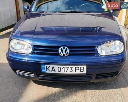 Синій Фольксваген Гольф, об'ємом двигуна 1.6 л та пробігом 240 тис. км за 3850 $, фото 1 на Automoto.ua