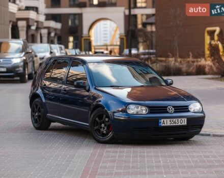 Синий Фольксваген Гольф, объемом двигателя 1.39 л и пробегом 239 тыс. км за 4300 $, фото 1 на Automoto.ua
