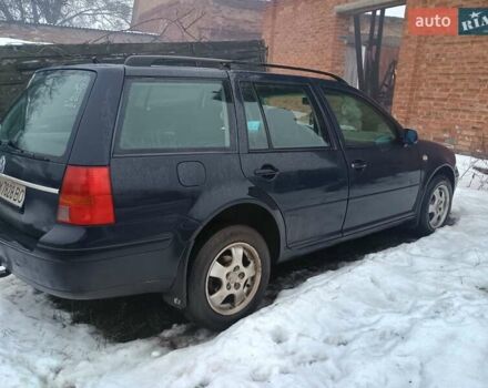 Синій Фольксваген Гольф, об'ємом двигуна 2 л та пробігом 200 тис. км за 3500 $, фото 1 на Automoto.ua