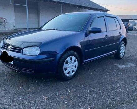 Синий Фольксваген Гольф, объемом двигателя 1.6 л и пробегом 200 тыс. км за 3500 $, фото 1 на Automoto.ua