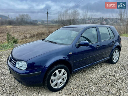 Синій Фольксваген Гольф, об'ємом двигуна 1.6 л та пробігом 192 тис. км за 3999 $, фото 1 на Automoto.ua