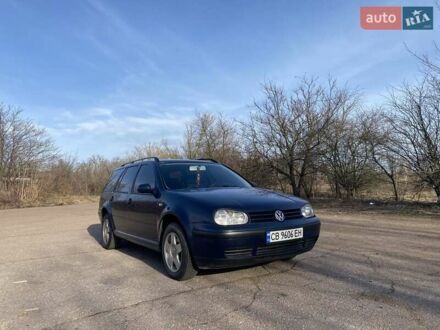 Синій Фольксваген Гольф, об'ємом двигуна 1.9 л та пробігом 300 тис. км за 4200 $, фото 1 на Automoto.ua