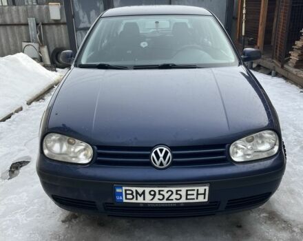 Синий Фольксваген Гольф, объемом двигателя 1.4 л и пробегом 281 тыс. км за 3000 $, фото 1 на Automoto.ua
