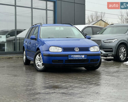 Синій Фольксваген Гольф, об'ємом двигуна 1.6 л та пробігом 248 тис. км за 4790 $, фото 1 на Automoto.ua