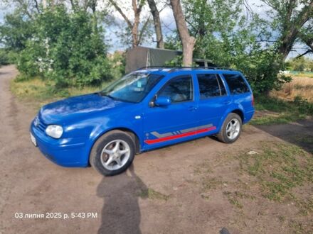 Фольксваген Гольф 2000 в Краматорске на Automoto.ua Синий Фольксваген Гольф, объемом двигателя 1.9 л и пробегом 580 тыс. км за 2500 $, фото 1 на Automoto.ua