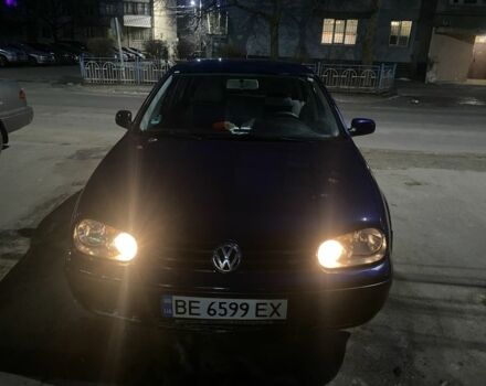 Синий Фольксваген Гольф, объемом двигателя 1.6 л и пробегом 253 тыс. км за 2700 $, фото 1 на Automoto.ua