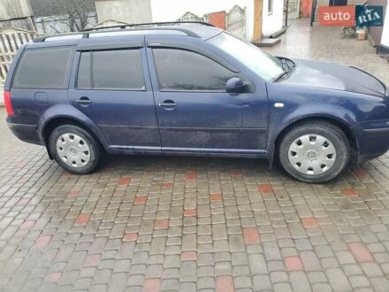 Синий Фольксваген Гольф, объемом двигателя 1.9 л и пробегом 380 тыс. км за 4000 $, фото 1 на Automoto.ua