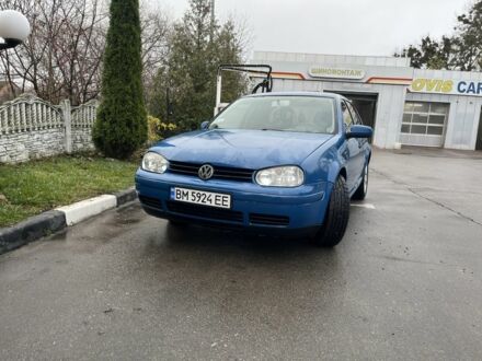 Синій Фольксваген Гольф, об'ємом двигуна 1.9 л та пробігом 340 тис. км за 4000 $, фото 1 на Automoto.ua