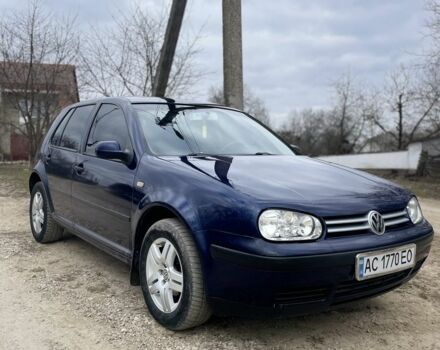 Синій Фольксваген Гольф, об'ємом двигуна 1.6 л та пробігом 260 тис. км за 3700 $, фото 1 на Automoto.ua
