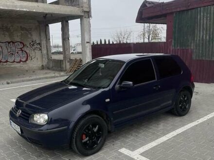 Синий Фольксваген Гольф, объемом двигателя 1.4 л и пробегом 270 тыс. км за 4000 $, фото 1 на Automoto.ua