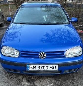 Синий Фольксваген Гольф, объемом двигателя 1.39 л и пробегом 262 тыс. км за 3500 $, фото 1 на Automoto.ua