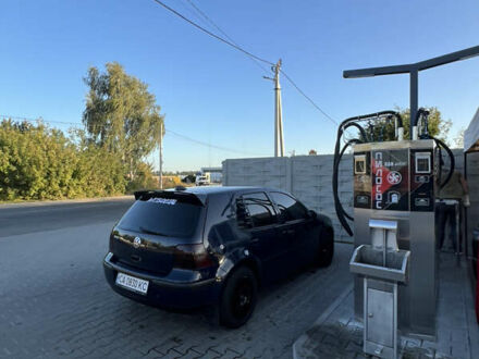 Синий Фольксваген Гольф, объемом двигателя 1.6 л и пробегом 203 тыс. км за 4700 $, фото 1 на Automoto.ua