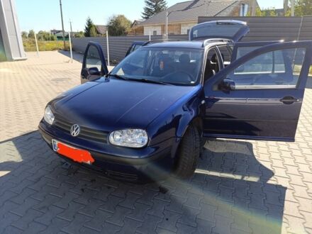 Синий Фольксваген Гольф, объемом двигателя 1.9 л и пробегом 290 тыс. км за 3499 $, фото 1 на Automoto.ua