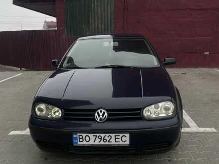 Синий Фольксваген Гольф, объемом двигателя 1.4 л и пробегом 270 тыс. км за 4000 $, фото 1 на Automoto.ua