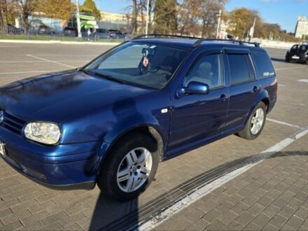 Синий Фольксваген Гольф, объемом двигателя 1.4 л и пробегом 416 тыс. км за 5300 $, фото 1 на Automoto.ua